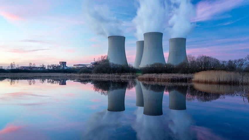 a-nuclear-power-plant-at-dusk