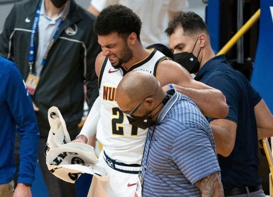 Jamal Murray's late-game knee injury a potentially devastating blow to Nuggets !