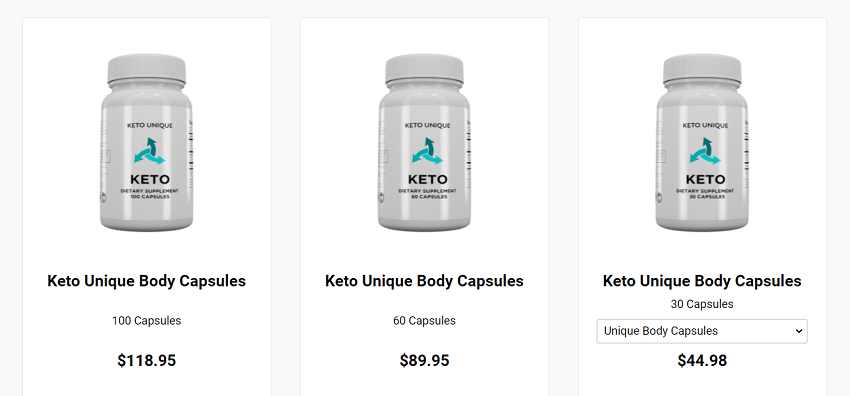 Unique Body Keto