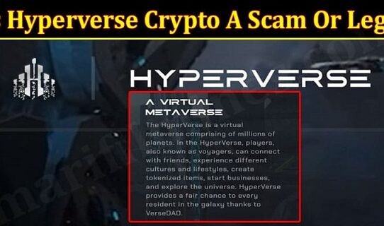 is hyperverse crypto a scam or legit
