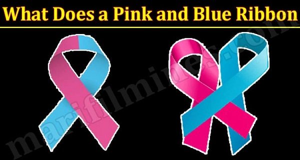 what does pink and blue ribbon