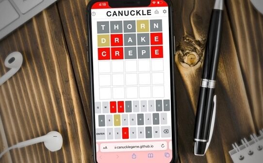 Canuckle Word Game