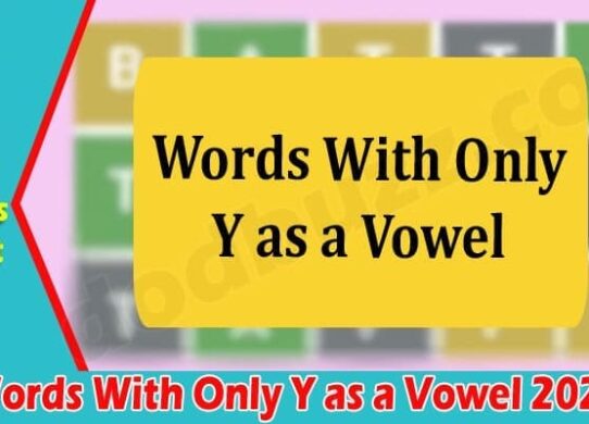 word with only y as a vowel