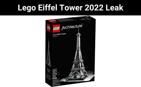 Lego Eiffel Tower 2022