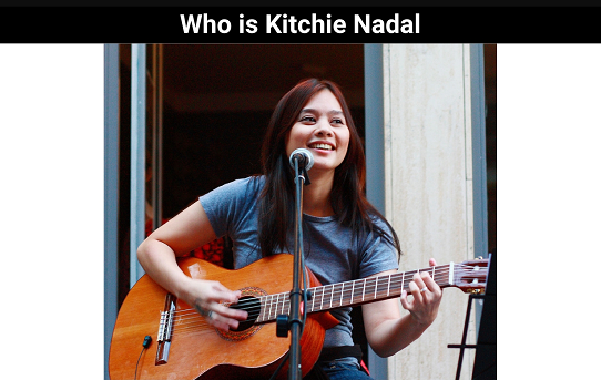 Who is Kitchie Nadal